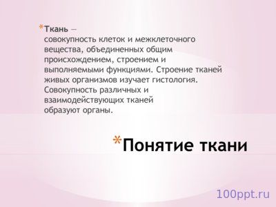 Презентация ткани - слайд 1 1 слайд презентации ткани