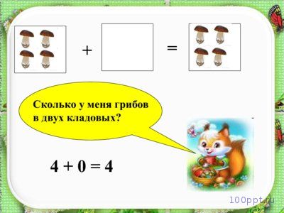 Презентация число 0 и цифра 0 - слайд 6 6 слайд презентации число 0 и цифра 0