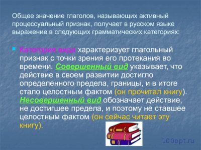Презентация глагол как часть речи - слайд 6 6 слайд презентации глагол как часть речи