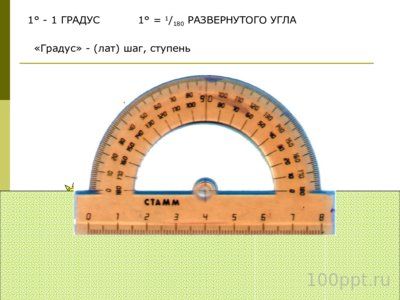 Презентация транспортир - слайд 2 2 слайд презентации транспортир