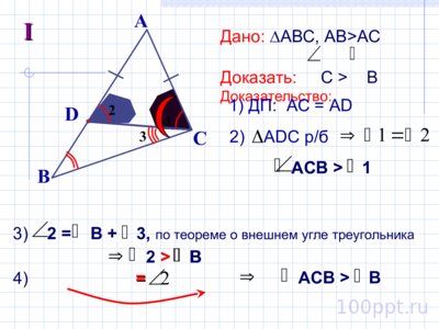 Презентация неравенство треугольника - слайд 3 3 слайд презентации неравенство треугольника