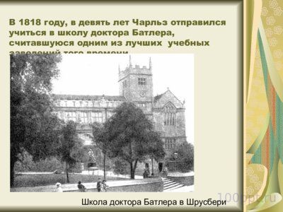 Презентация Чарльз Дарвин - слайд 4 4 слайд презентации Чарльз Дарвин
