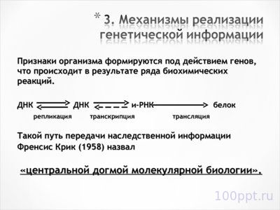 Презентация молекулярные основы наследственности - слайд 1 1 слайд презентации молекулярные основы наследственности