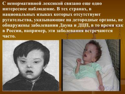 Презентация влияние ненормативной лексики на наследственность - слайд 7 7 слайд презентации влияние ненормативной лексики на наследственность