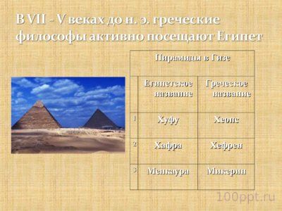 Презентация египетский треугольник - слайд 8 8 слайд презентации египетский треугольник