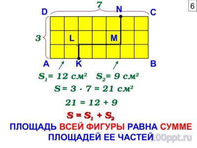 Презентация площадь - слайд 4 4 слайд презентации площадь