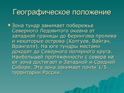 Презентация природная зона Тундра - слайд 4 4 слайд презентации природная зона Тундра