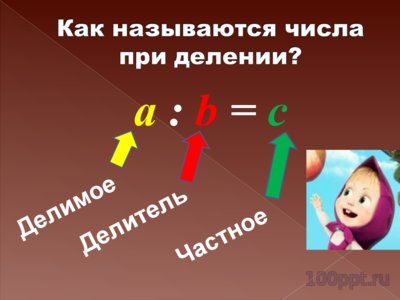 Презентация делители и кратные - слайд 1 1 слайд презентации делители и кратные