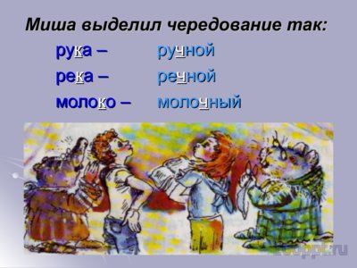 Презентация чередование согласных звуков на письме - слайд 2 2 слайд презентации чередование согласных звуков на письме