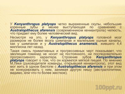 Презентация древние гоминиды - слайд 9 9 слайд презентации древние гоминиды