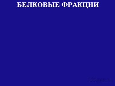 Презентация белки плазмы крови - слайд 7 7 слайд презентации белки плазмы крови