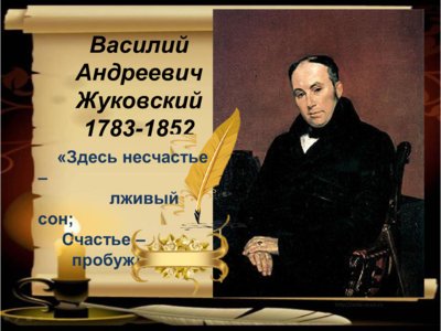 Презентация биография Жуковского В.А.