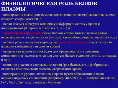 Презентация белки плазмы крови - слайд 4 4 слайд презентации белки плазмы крови